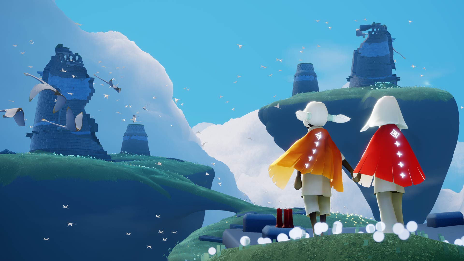 Sky игра. Скай children of the Light. Sky: children of the Light thatgamecompany. Sky children of the Light персонаж. Деревушка мечтаний Sky children of the Light.